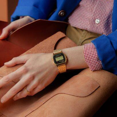 CASIO A159WGEA-1 watch Gold #3