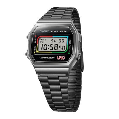 CASIO A168WEUC-1A watch Black #10