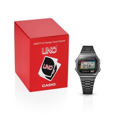 CASIO A168WEUC-1A watch Black #15
