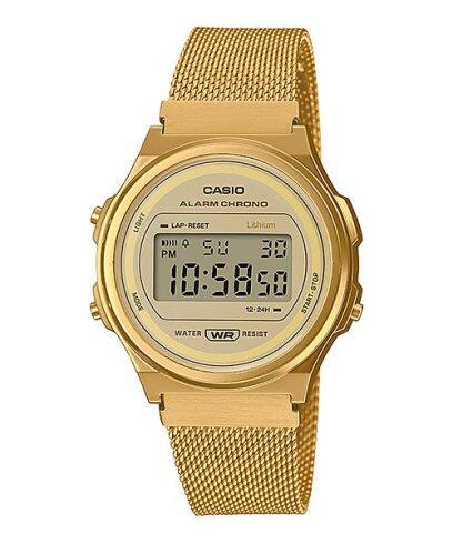 CASIO A171WEMG-9A watch Gold #1