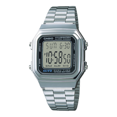 CASIO A178WA-1A watch Silver #1