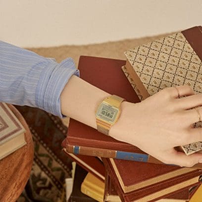 CASIO A700WMG-9A Watch Gold #2