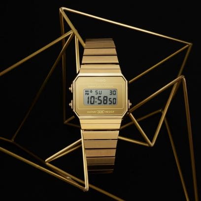 CASIO A700WEVG-9A watch Gold #2