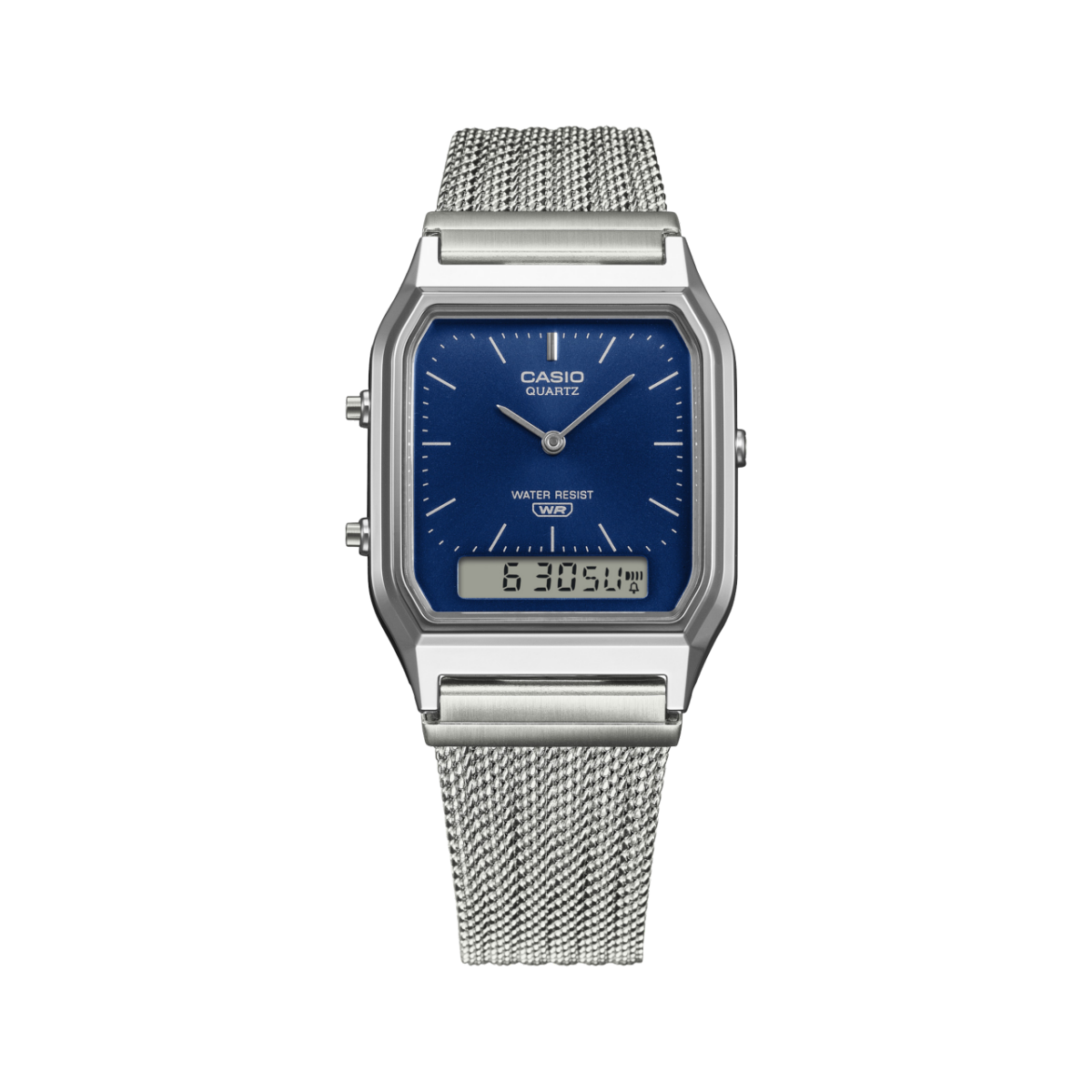 CASIO AQ-230EM-2A Watch Silver #5