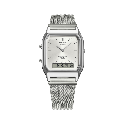 CASIO AQ-230EM-7A Watch Silver #5