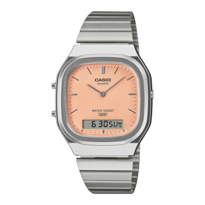 CASIO AQ-240E-4A Watch Silver #1