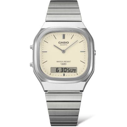 CASIO AQ-240E-7A2 Watch Silver #5