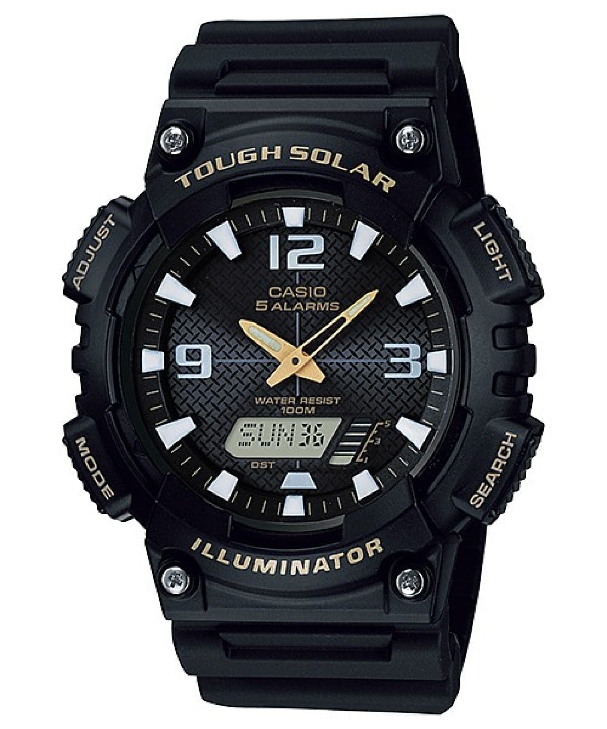 CASIO AQ-S810W-1BV Watch Black #1