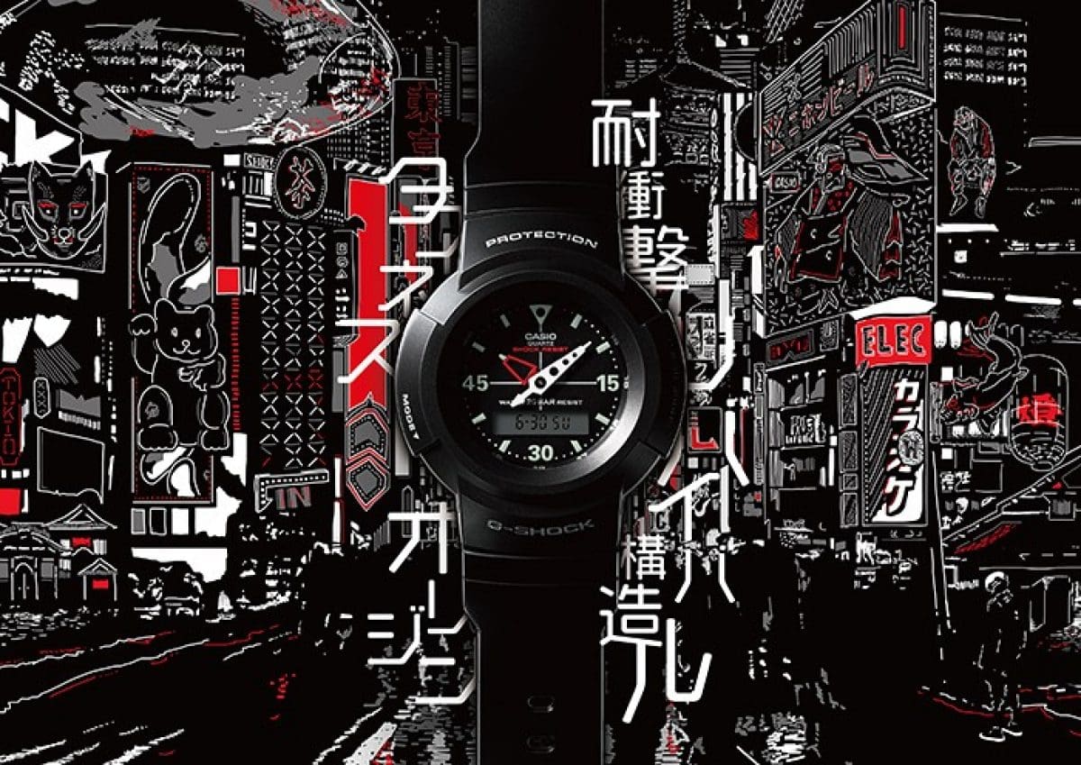 G-SHOCK AW-500E-1E watch Black #8