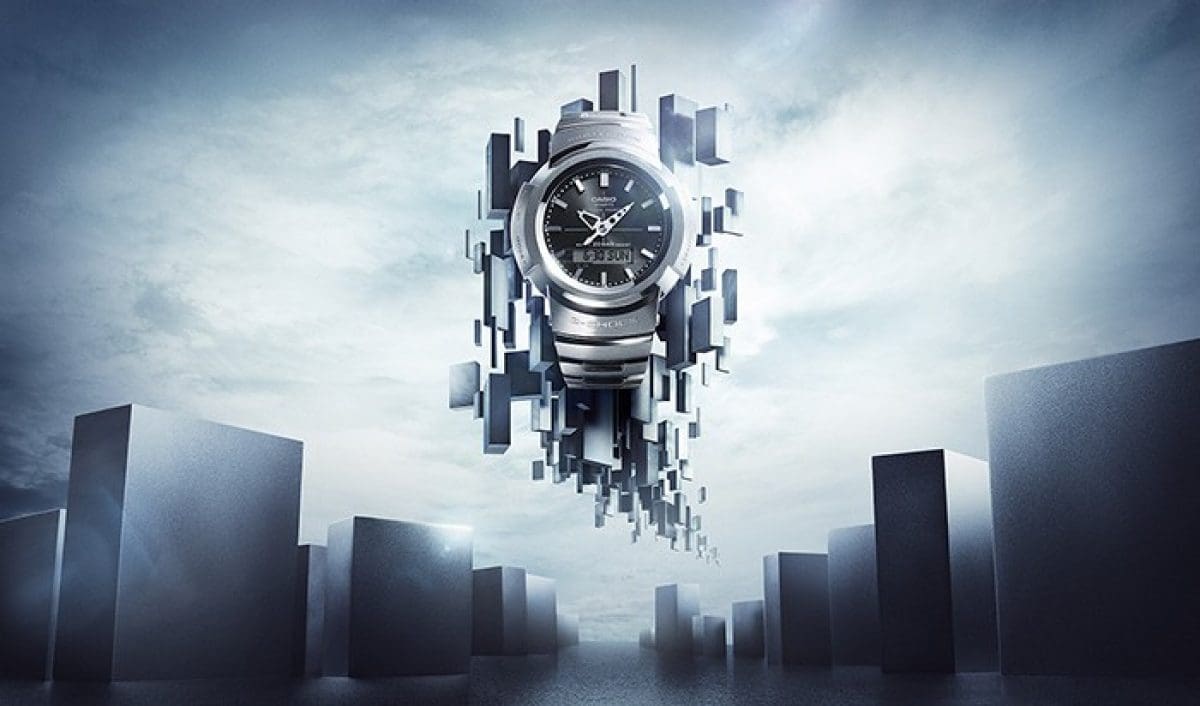 G-SHOCK AWM-500D-1A watch Silver #2