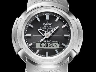 G-SHOCK AWM-500D-1A watch Silver #4