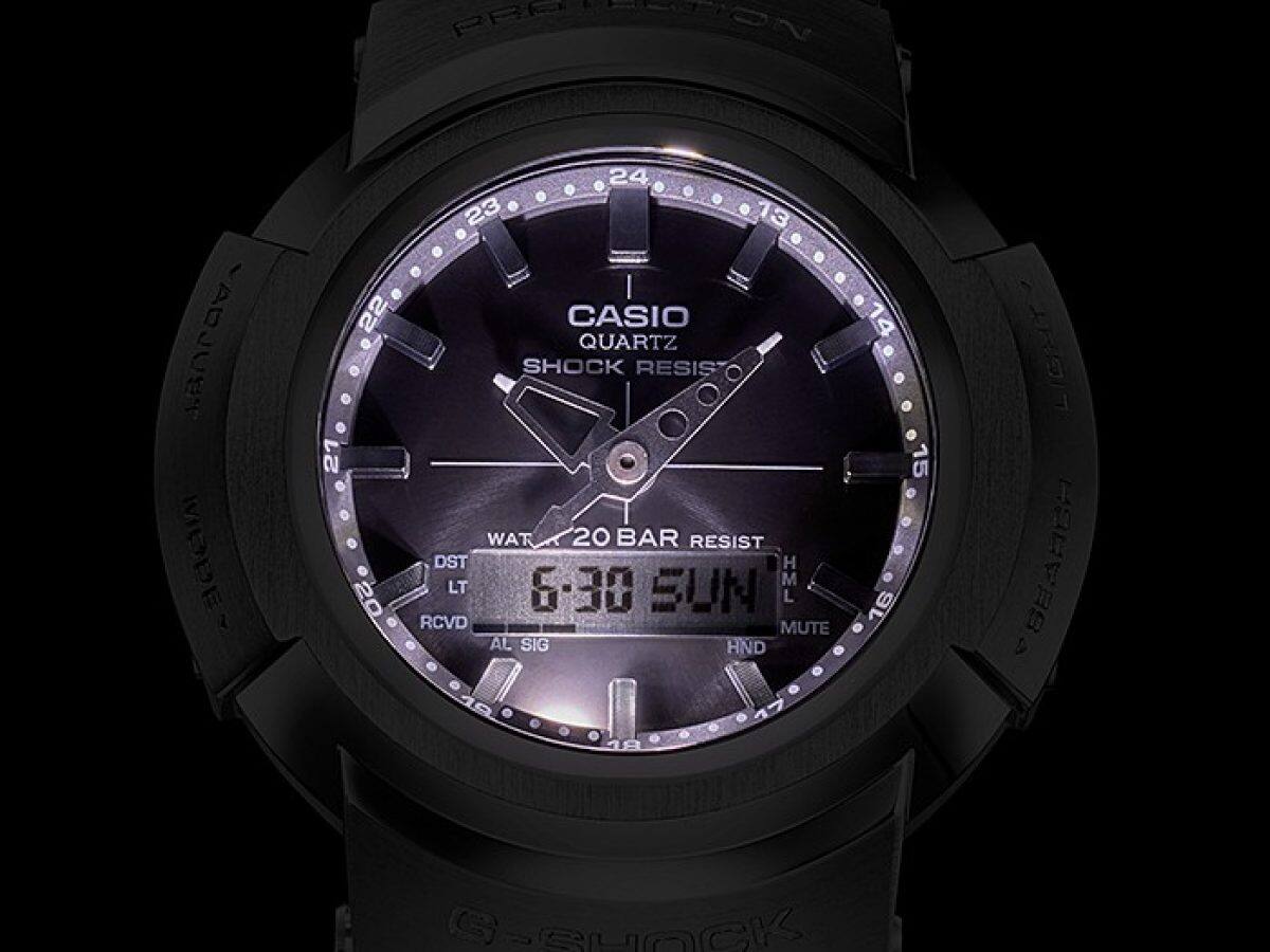 G-SHOCK AWM-500D-1A watch Silver #6