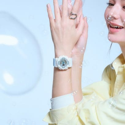 BABY-G BA-110PD-2A Watch White #2