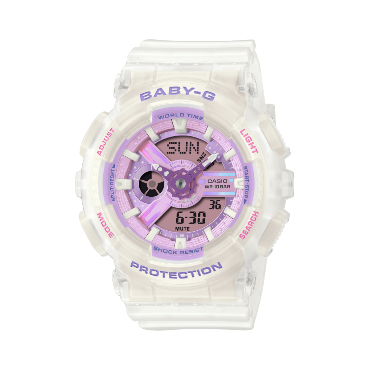 BABY-G BA-110PS-7A Watch White #1