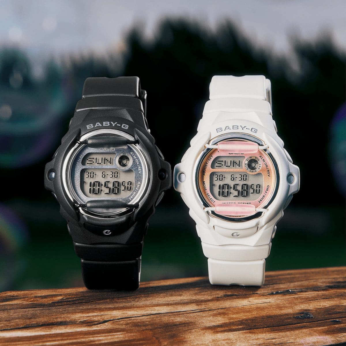 From left: BG-169GD-1, BG-169GD-7 #7