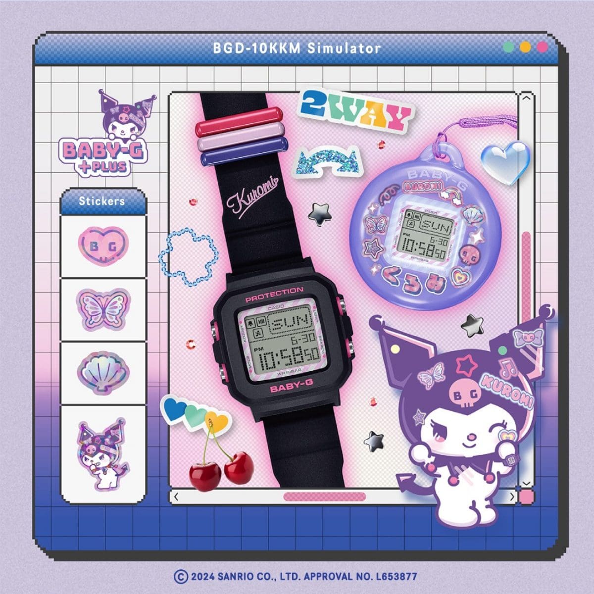 BABY-G BGD-10KKM-1 watch Black #2