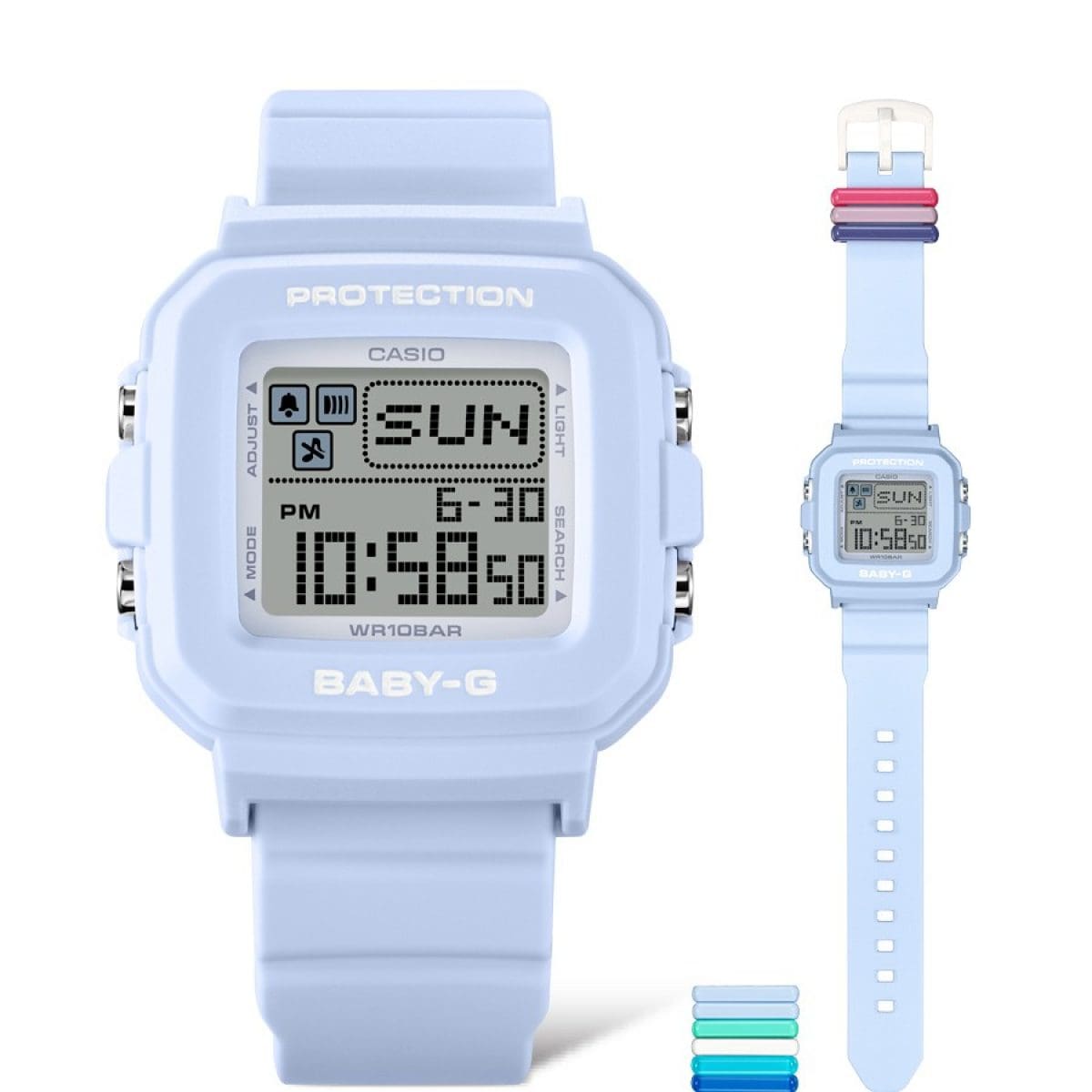 BABY-G BGD-10L-2 watch Blue, Light blue #10
