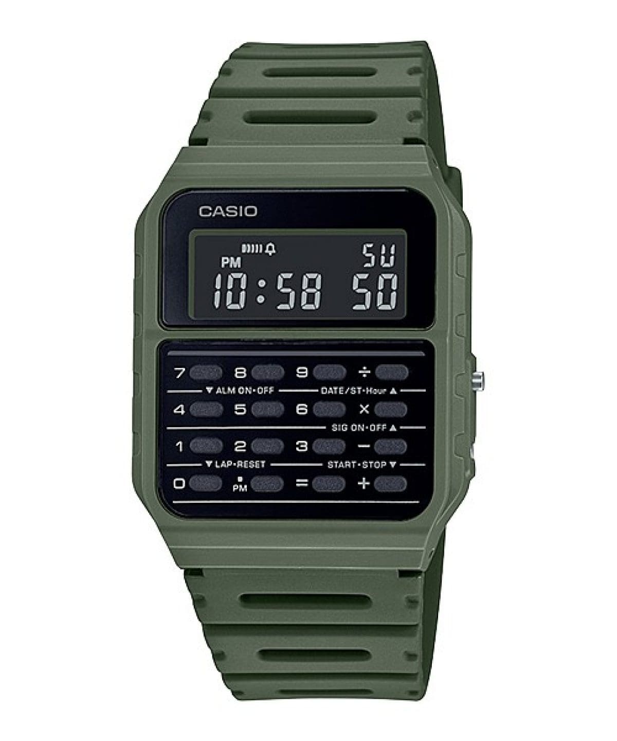 CASIO CA-53WF-3B watch Green #1