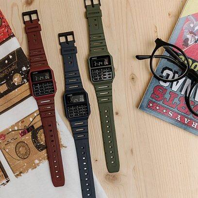 CASIO CA-53WF-3B watch Green #2