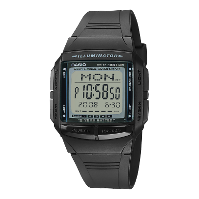 CASIO DB-36-1AV Watch Black #1