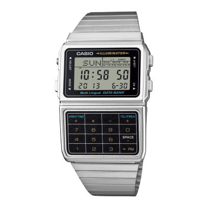 CASIO DBC-611-1 Watch Silver #1