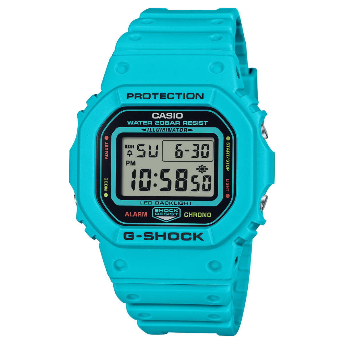 G-SHOCK DW-5600EP-2 Watch Blue, Light blue #1