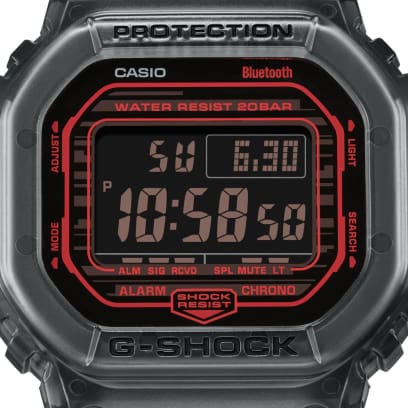 G-SHOCK DW-B5600G-1 watch Transparent color #4