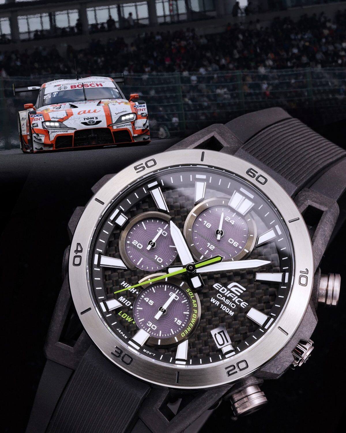 EDIFICE EQS-960PB-1AV Watch Gray #6