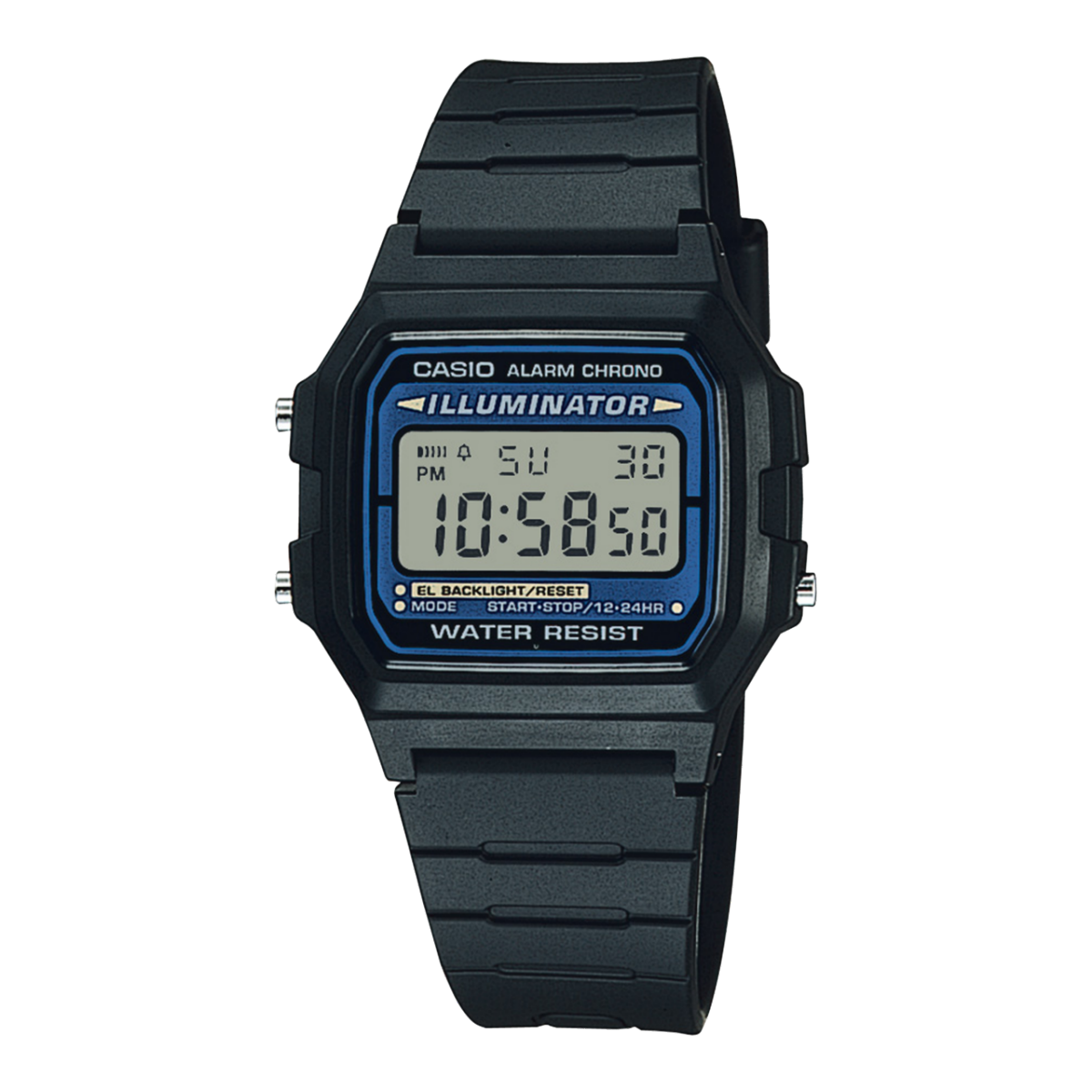 CASIO F-105W-1A watch Black #1