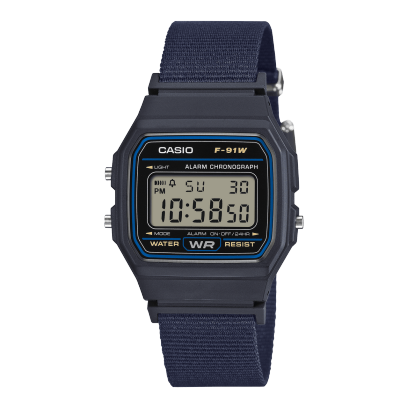 CASIO F-91WF-2A Watch Blue, Light blue #1