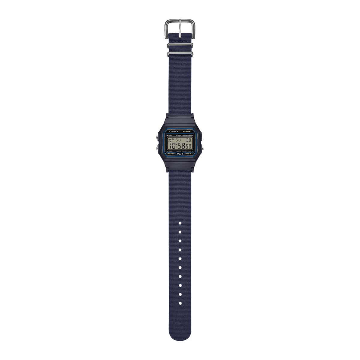 CASIO F-91WF-2A Watch Blue, Light blue #3