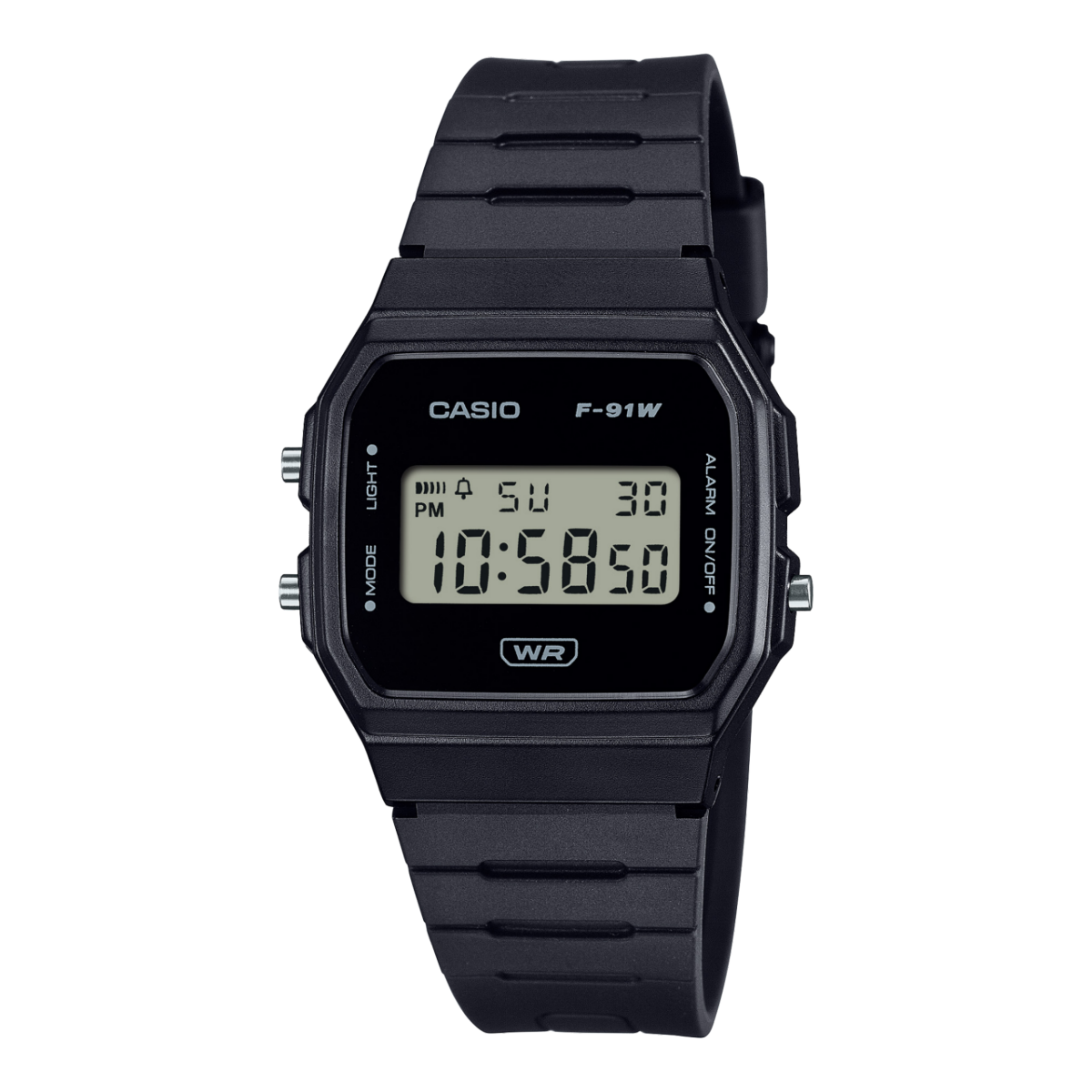 CASIO F-91WB-1A watch Black #1