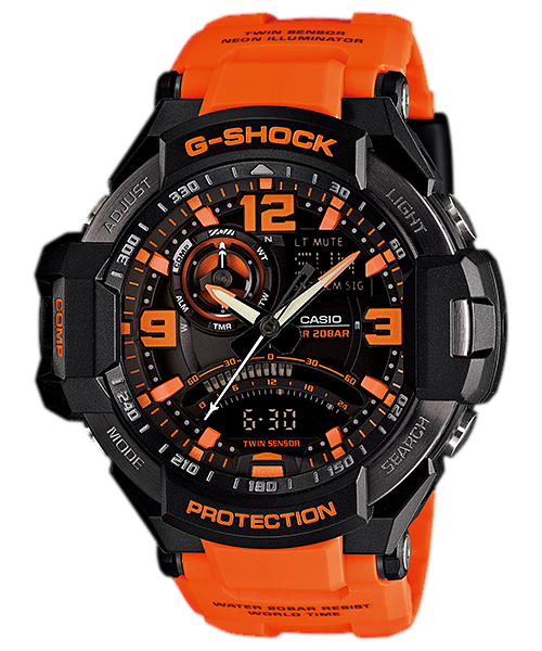 GA-1000-4A | G-SHOCK MASTER OF G - AIR GRAVITYMASTER | CASIO