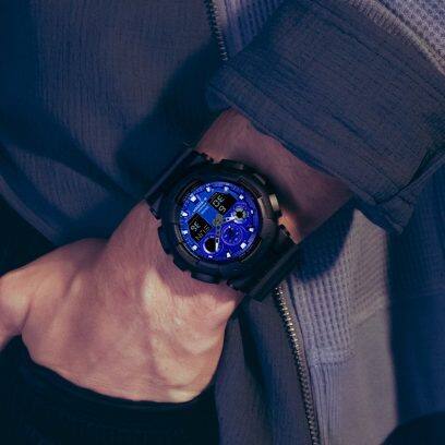 G-SHOCK GA-100FL-1A watch Black #2