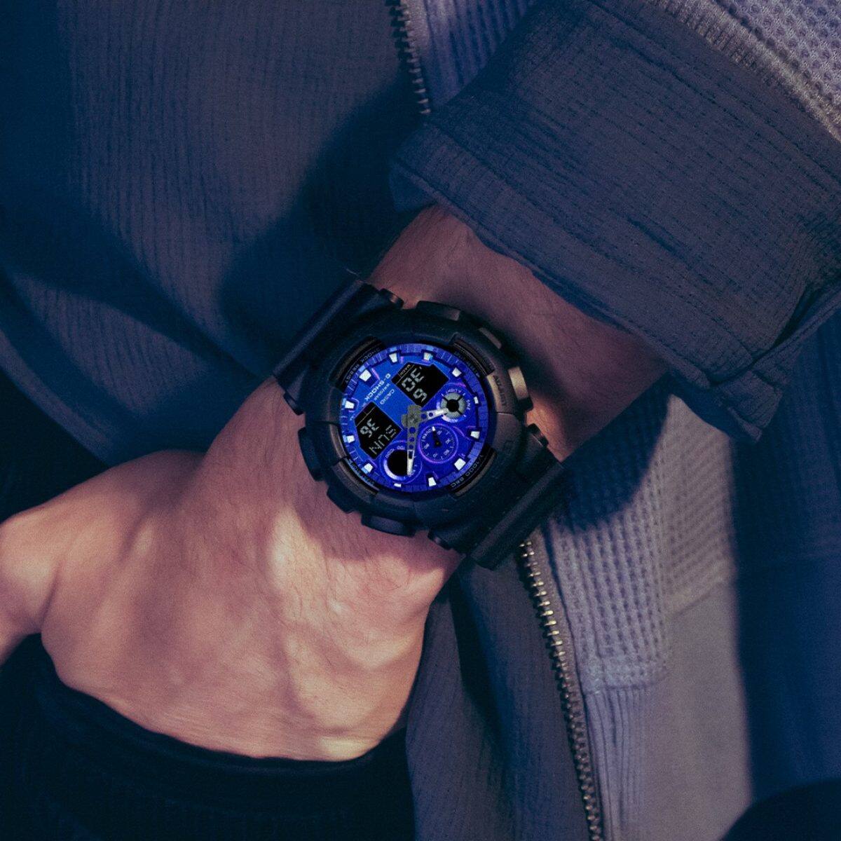G-SHOCK GA-100FL-1A watch Black #2