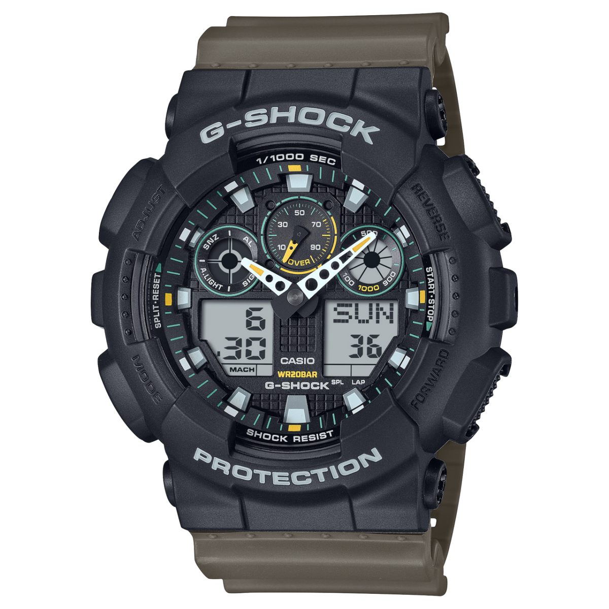G-SHOCK GA-100TU-1A3 Watch Black #1