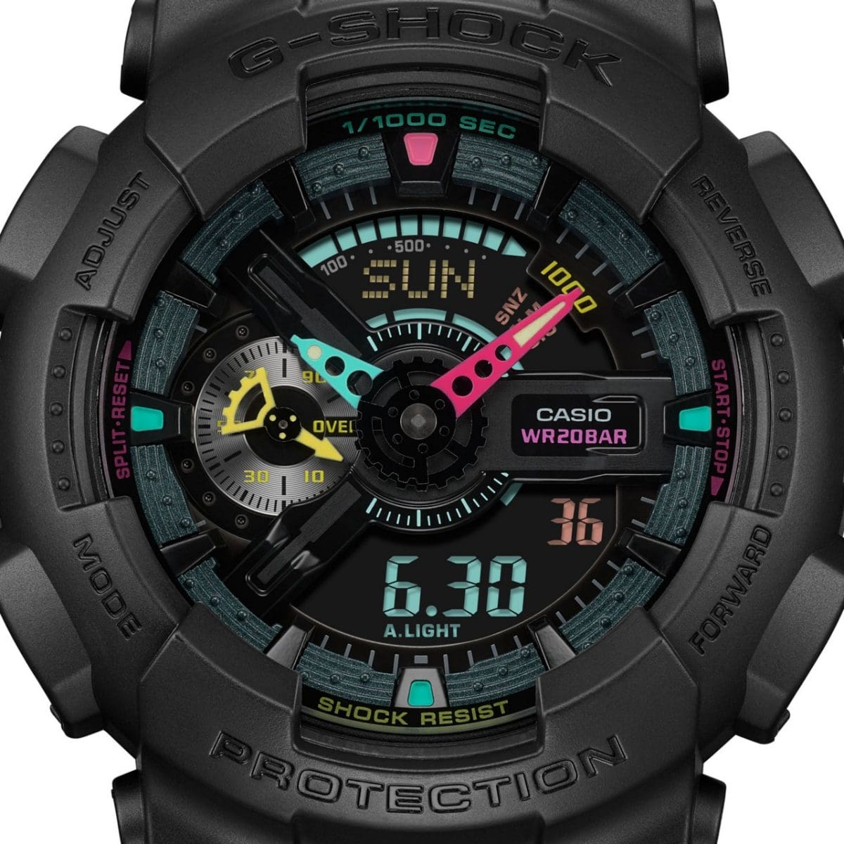 G-SHOCK GA-110MF-1A Watch Black #4
