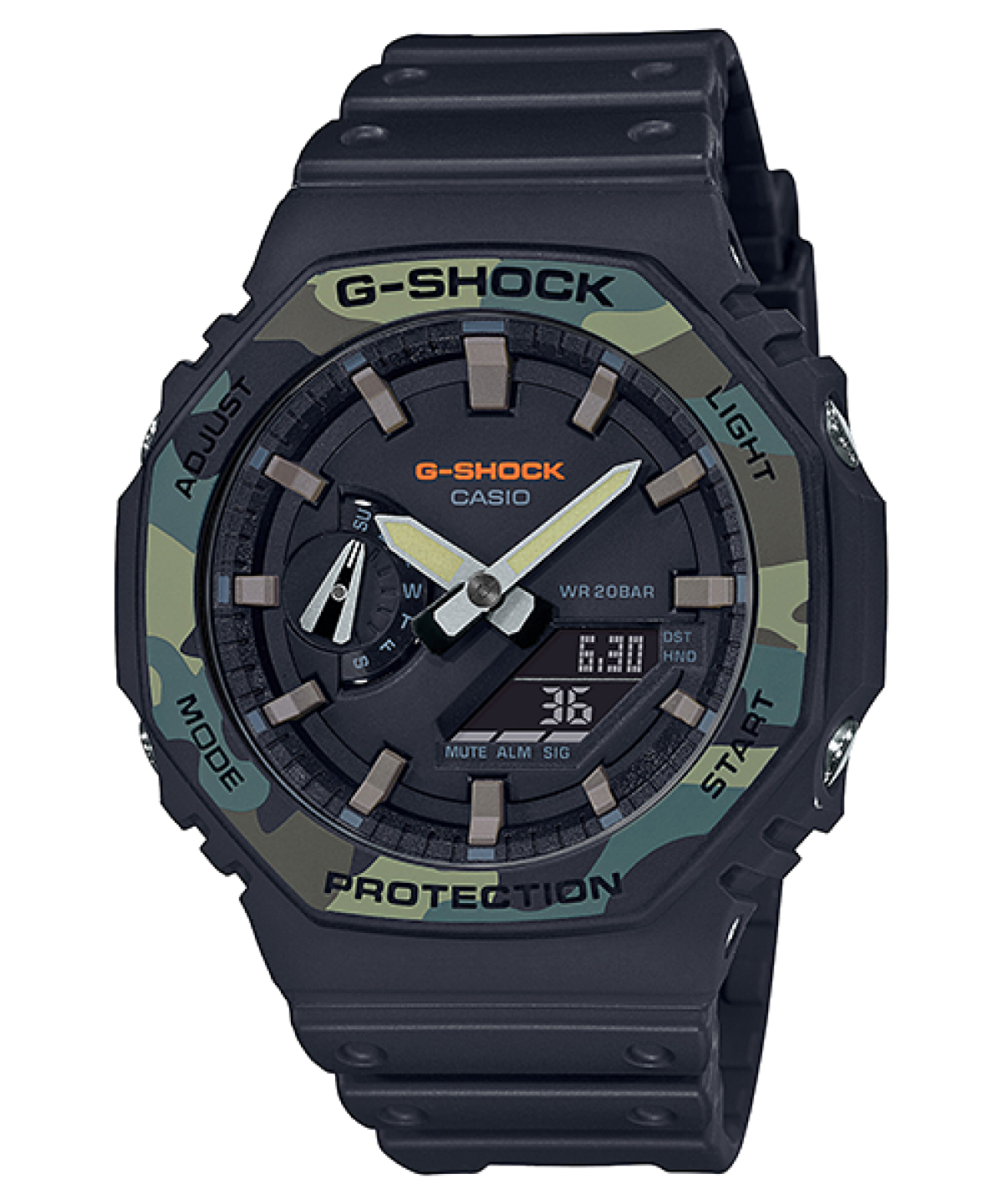 G-SHOCK GA-2100SU-1A watch Green #1