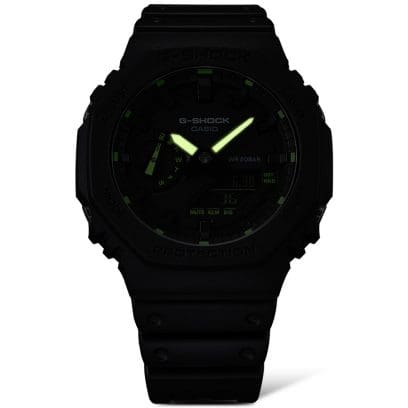 GA-2100-1A3 | G-SHOCK ANALOG-DIGITAL Neon Accent Series
