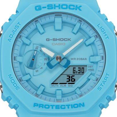 G-SHOCK GA-2100-2A2 Watch Blue, Light blue #4