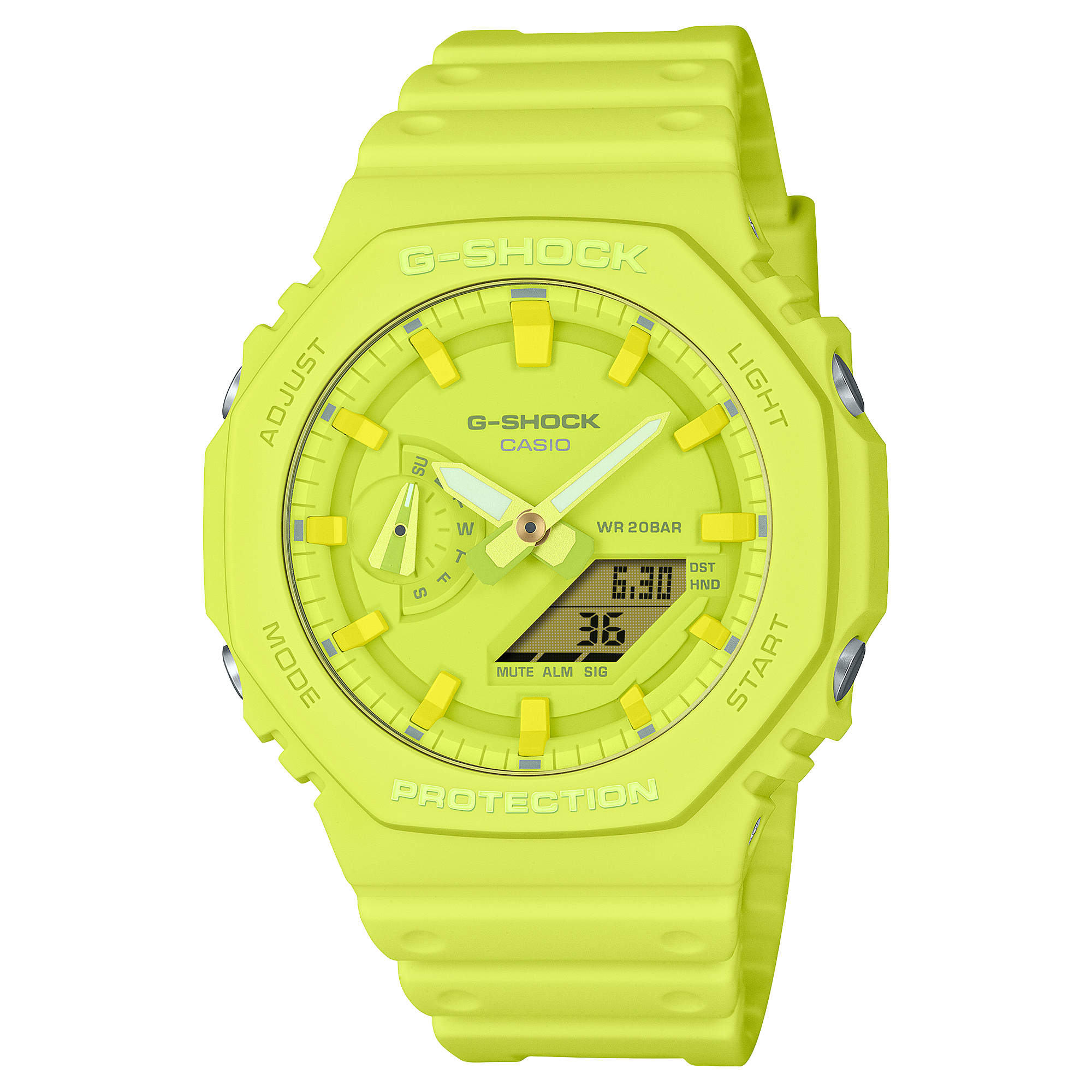 GA-2100-9A9 | G-SHOCK ANALOG-DIGITAL 2100 Series | CASIO MIDDLE