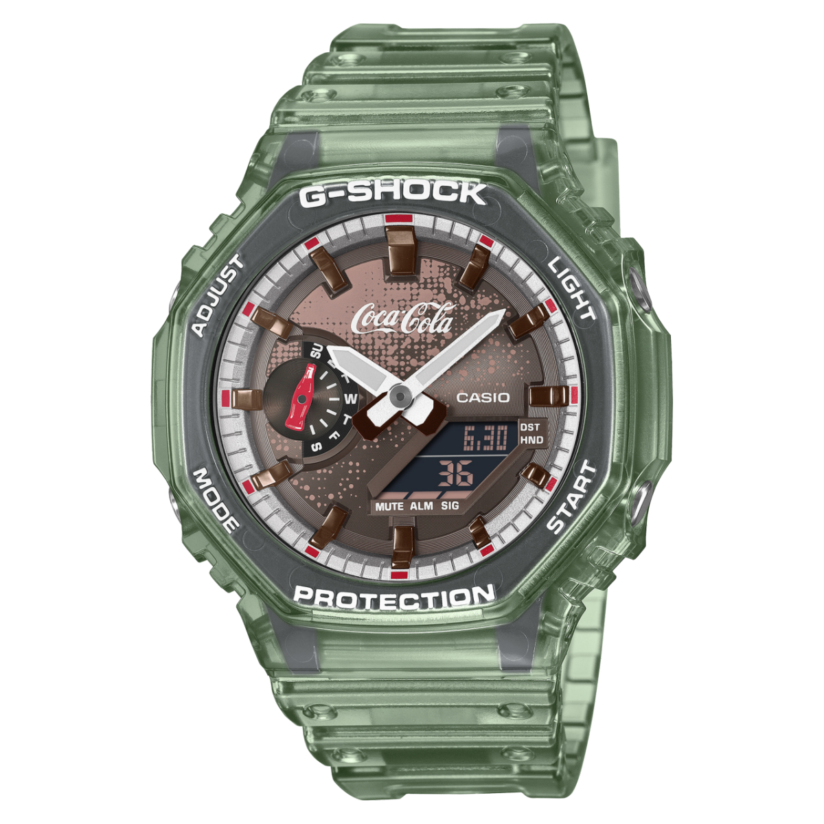 G-SHOCK GA-2100CC-3A Watch Green #1