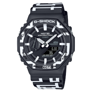 G-Shock GA2100FR-3A Orologio Uomo - Serie Mystic Forest - Cassa In Carbonio, Solare, Resistente Agli Urti - Colore Blu/Verde