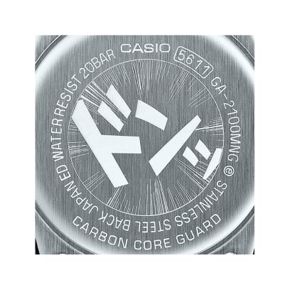 GA-2100MNG-2A Back engraving #3