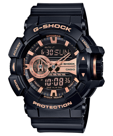 GA-400GB-1A4 | G-SHOCK ANALOG-DIGITAL GA-400 SERIES | CASIO MIDDLE