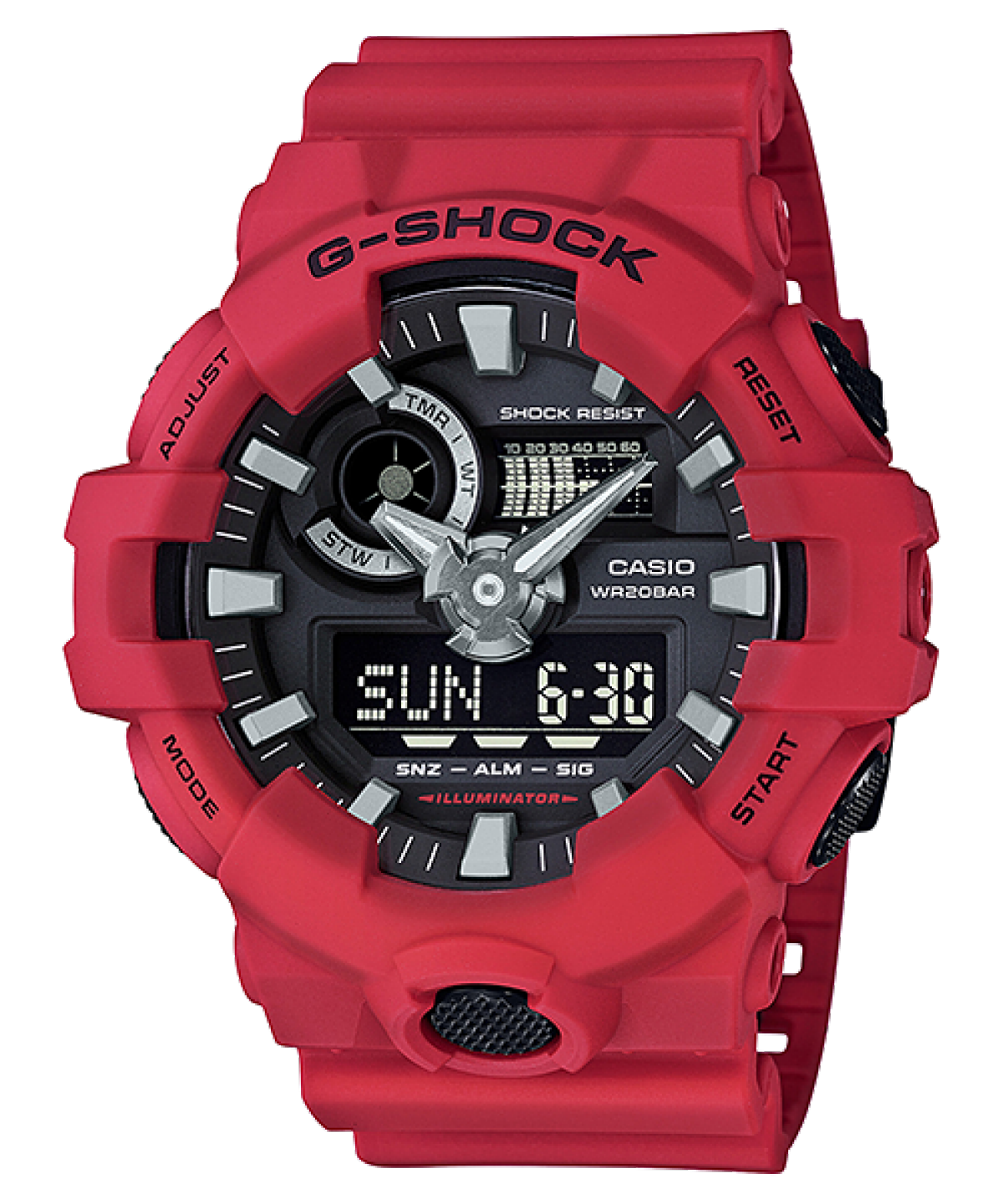 G-SHOCK GA-700-4A watch Red #1