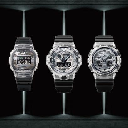 From left: DW-5600SKC-1, GA-700SKC-1A, GA-100SKC-1A #10