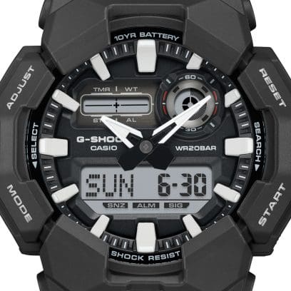 G-SHOCK GA-010-1A watch Black #8