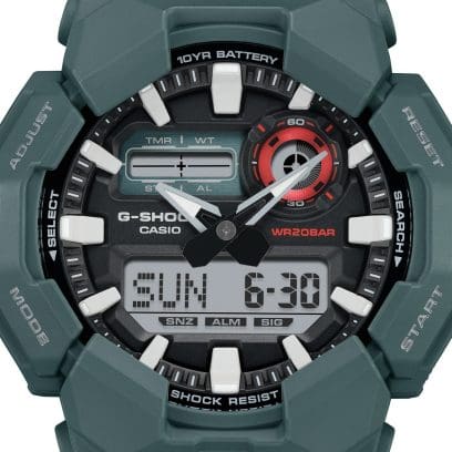 G-SHOCK GA-010-2A Watch Blue, Light blue #6