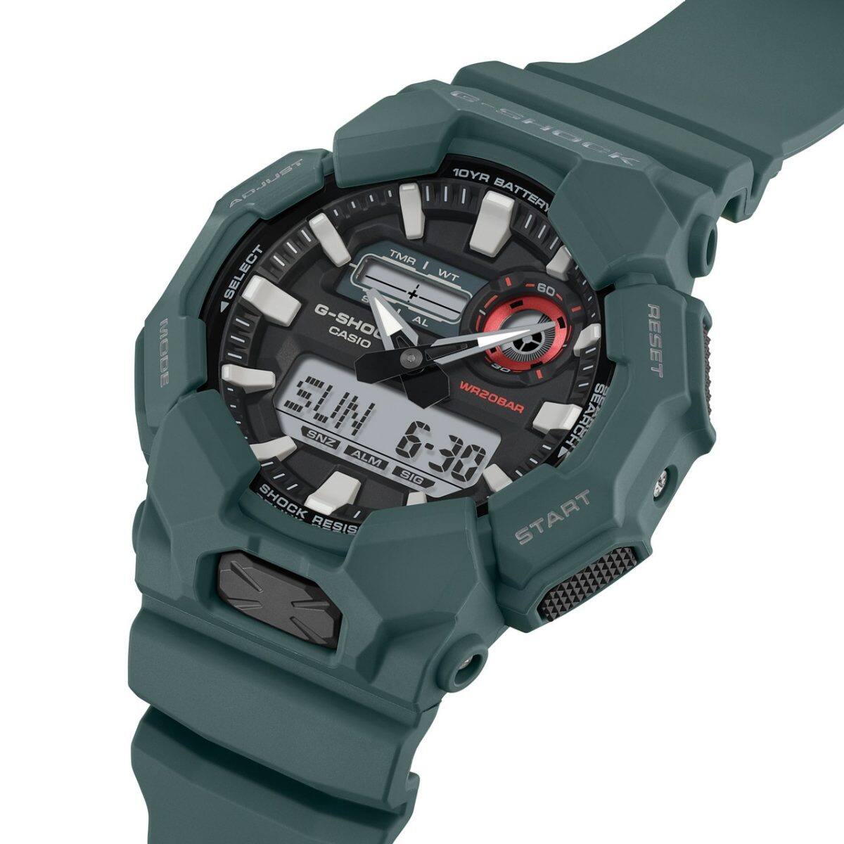 G-SHOCK GA-010-2A Watch Blue, Light blue #7